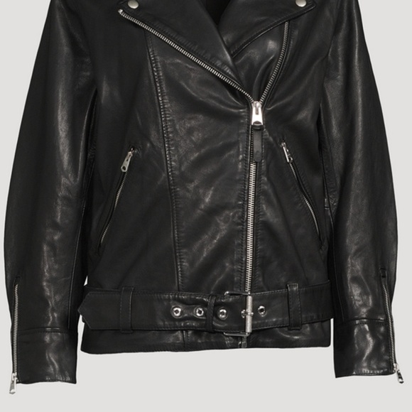 New with tags Mackage leather moto jacket - Picture 2 of 3